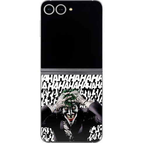 DC Comics The Joker Killing Joke Variant Cover Art by Brian Bolland Galaxy Z Flip6 Skin