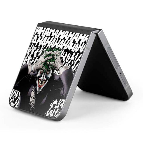 DC Comics The Joker Killing Joke Variant Cover Art by Brian Bolland Galaxy Z Flip6 Skin