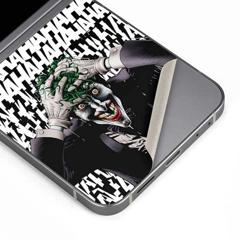 DC Comics The Joker Killing Joke Variant Cover Art by Brian Bolland Galaxy Z Flip6 Skin