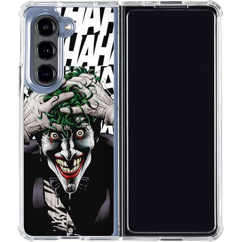DC Comics The Joker Killing Joke Variant Cover Art by Brian Bolland Galaxy Z Fold5 5G Clear Case