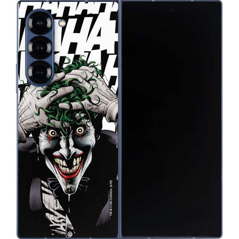 DC Comics The Joker Killing Joke Variant Cover Art by Brian Bolland Galaxy Z Fold6 Skin