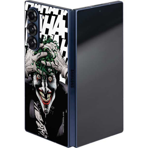 DC Comics The Joker Killing Joke Variant Cover Art by Brian Bolland Galaxy Z Fold6 Skin