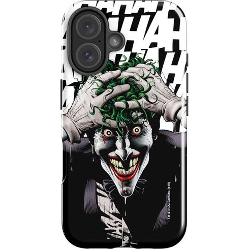 DC Comics The Joker Killing Joke Variant Cover Art by Brian Bolland iPhone 16 Impact Case