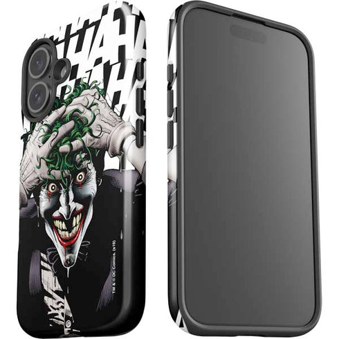 DC Comics The Joker Killing Joke Variant Cover Art by Brian Bolland iPhone 16 Plus Impact Case