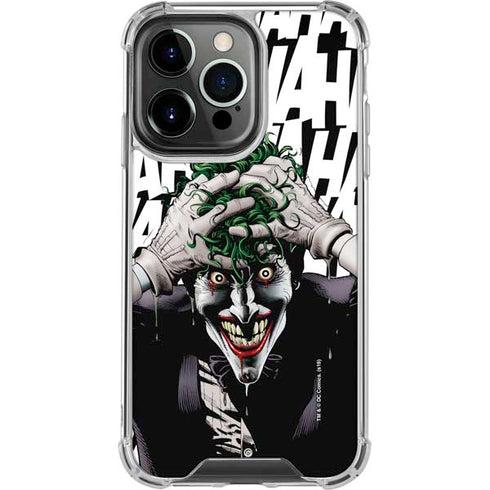DC Comics The Joker Killing Joke Variant Cover Art by Brian Bolland iPhone 16 Pro Clear Case
