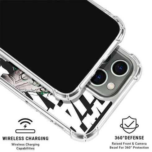 DC Comics The Joker Killing Joke Variant Cover Art by Brian Bolland iPhone 16 Pro Clear Case