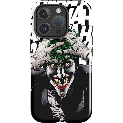 DC Comics The Joker Killing Joke Variant Cover Art by Brian Bolland iPhone 16 Pro Impact Case