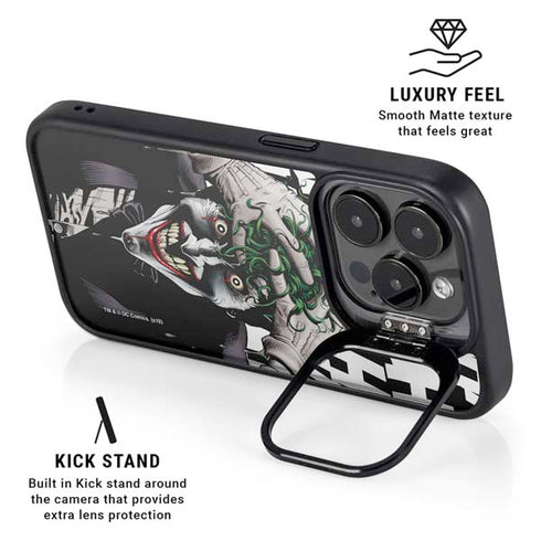 DC Comics The Joker Killing Joke Variant Cover Art by Brian Bolland iPhone 16 Pro Kickstand Case