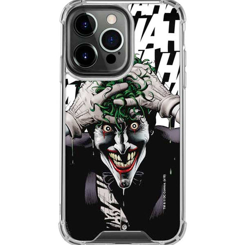 DC Comics The Joker Killing Joke Variant Cover Art by Brian Bolland iPhone 16 Pro Max Clear Case
