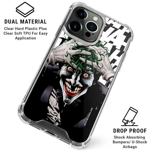 DC Comics The Joker Killing Joke Variant Cover Art by Brian Bolland iPhone 16 Pro Max Clear Case