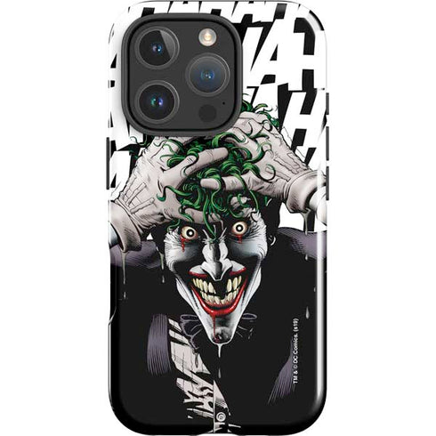 DC Comics The Joker Killing Joke Variant Cover Art by Brian Bolland iPhone 16 Pro Max Impact Case