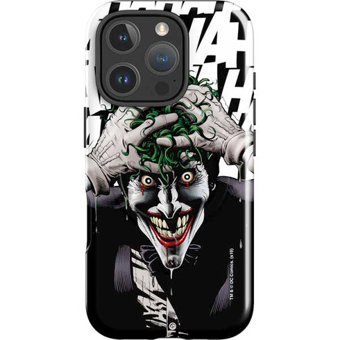 DC Comics The Joker Killing Joke Variant Cover Art by Brian Bolland iPhone 16 Pro Max Magsafe Impact Case