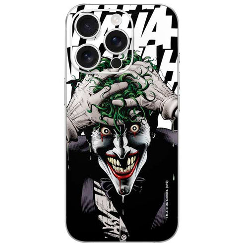 DC Comics The Joker Killing Joke Variant Cover Art by Brian Bolland iPhone 16 Pro Skin