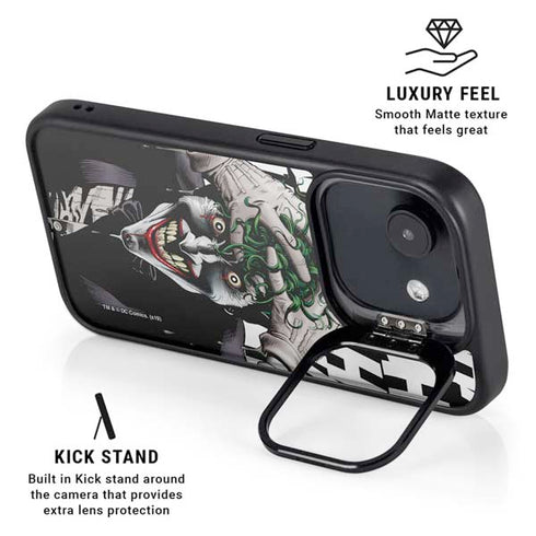 DC Comics The Joker Killing Joke Variant Cover Art by Brian Bolland iPhone 16e Kickstand Case