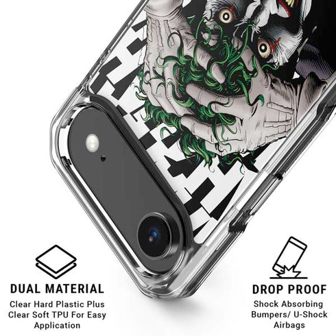 DC Comics The Joker Killing Joke Variant Cover Art by Brian Bolland iPhone 17 Air Clear Case