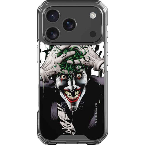 DC Comics The Joker Killing Joke Variant Cover Art by Brian Bolland iPhone 17 Pro Clear Case
