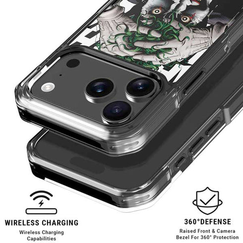 DC Comics The Joker Killing Joke Variant Cover Art by Brian Bolland iPhone 17 Pro Clear Case