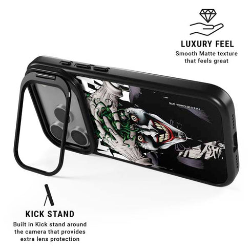 DC Comics The Joker Killing Joke Variant Cover Art by Brian Bolland iPhone 17 Pro Max Kickstand Case