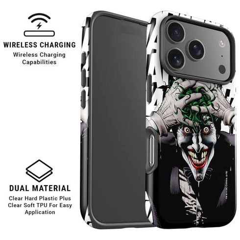 DC Comics The Joker Killing Joke Variant Cover Art by Brian Bolland iPhone 17 Pro Max Magsafe Impact Case