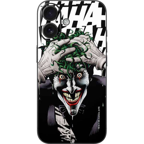 DC Comics The Joker Killing Joke Variant Cover Art by Brian Bolland iPhone 17 Skin