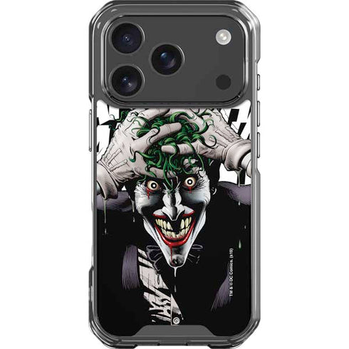 DC Comics The Joker Killing Joke Variant Cover Art by Brian Bolland iPhone 18 Pro Clear Case