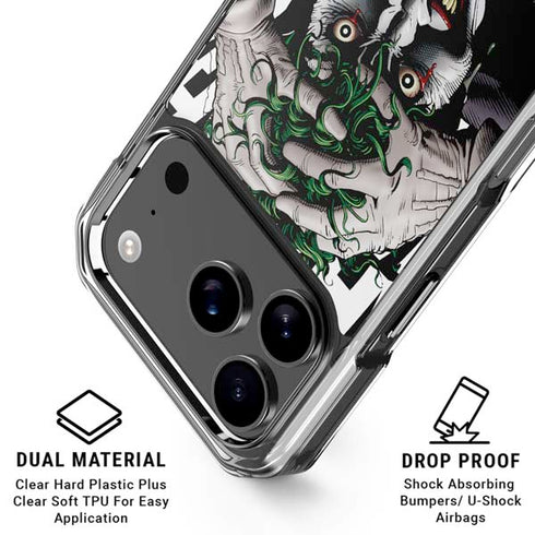 DC Comics The Joker Killing Joke Variant Cover Art by Brian Bolland iPhone 18 Pro Clear Case