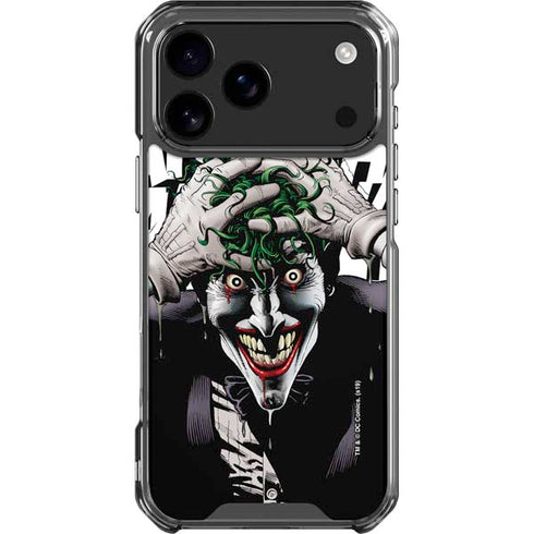 DC Comics The Joker Killing Joke Variant Cover Art by Brian Bolland iPhone 18 Pro Max Clear Case