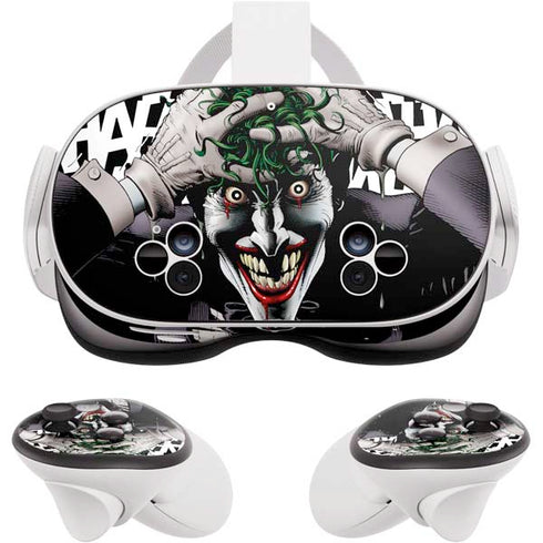 DC Comics The Joker Killing Joke Variant Cover Art by Brian Bolland Meta Quest 3S Skin