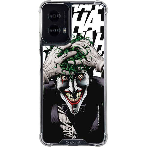 DC Comics The Joker Killing Joke Variant Cover Art by Brian Bolland Moto G Power 5G (2024) Clear Case