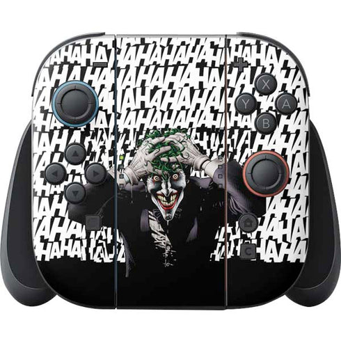 DC Comics The Joker Killing Joke Variant Cover Art by Brian Bolland Nintendo Switch 2 (2025) Joy-Con Controller Skin