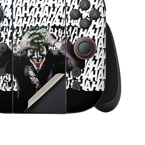 DC Comics The Joker Killing Joke Variant Cover Art by Brian Bolland Nintendo Switch 2 (2025) Joy-Con Controller Skin