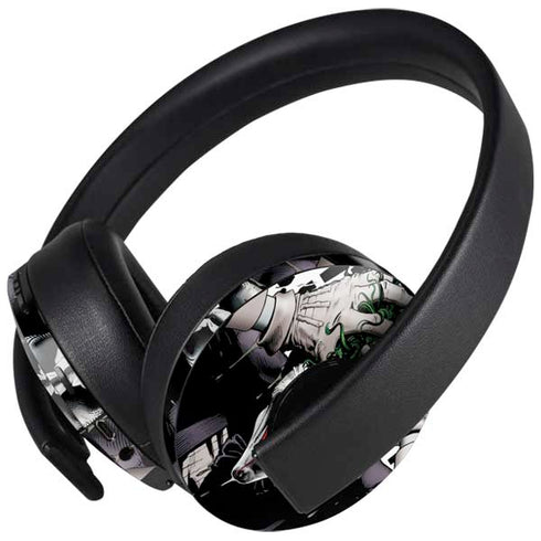 DC Comics The Joker Killing Joke Variant Cover Art by Brian Bolland PlayStation 4 Gold Wireless Headset Skin