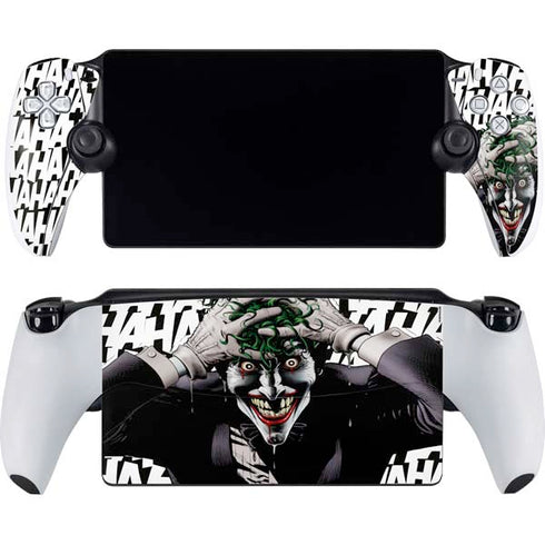 DC Comics The Joker Killing Joke Variant Cover Art by Brian Bolland PlayStation Portal Remote Player Skin