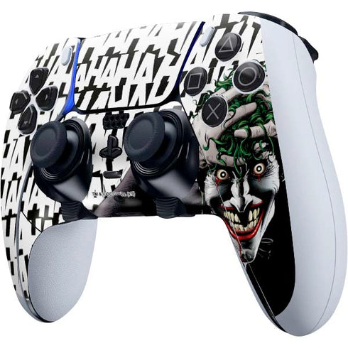 DC Comics The Joker Killing Joke Variant Cover Art by Brian Bolland PS5 DualSense Edge Pro Controller Skin
