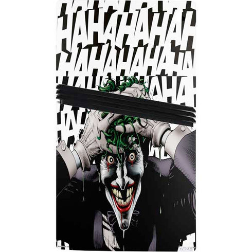 DC Comics The Joker Killing Joke Variant Cover Art by Brian Bolland PS5 Pro Console Skin