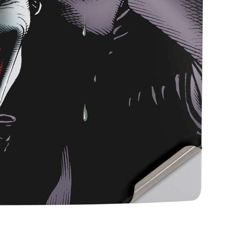 DC Comics The Joker Killing Joke Variant Cover Art by Brian Bolland PS5 Pro Disk Console Skin