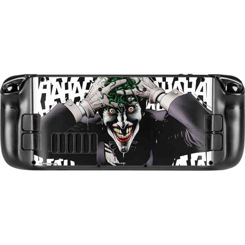 DC Comics The Joker Killing Joke Variant Cover Art by Brian Bolland Steam Deck Handheld Gaming Computer OLED Skin