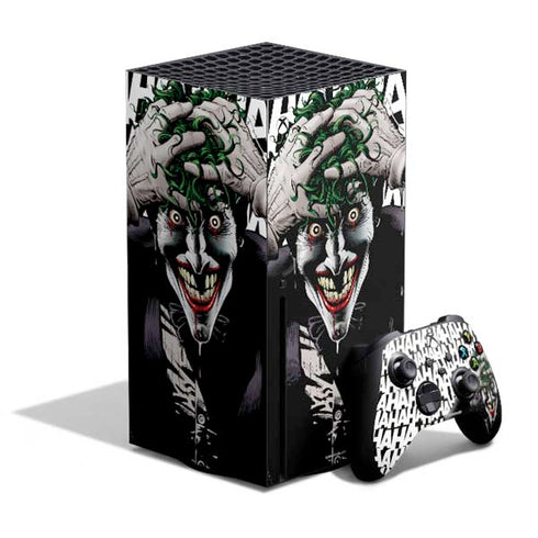 DC Comics The Joker Killing Joke Variant Cover Art by Brian Bolland Xbox Series X Skins