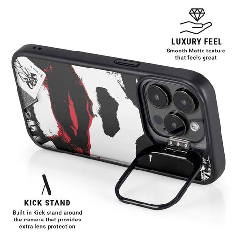 DC Comics The Joker Dark Knight Poster Art iPhone 13 Pro Max Kickstand Case