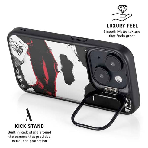 DC Comics The Joker Dark Knight Poster Art iPhone 14 Kickstand Case