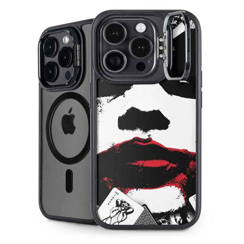 DC Comics The Joker Dark Knight Poster Art iPhone 14 Pro Max Kickstand Case