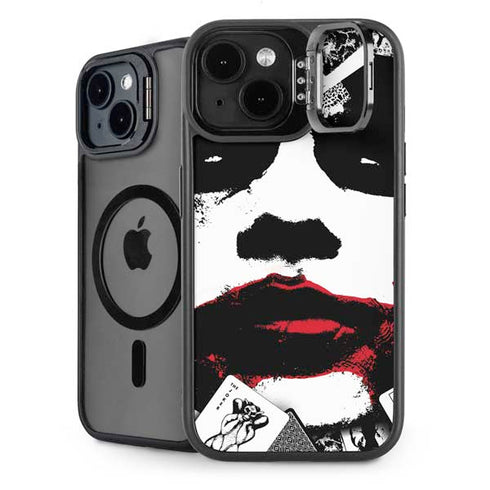 DC Comics The Joker Dark Knight Poster Art iPhone 15 Kickstand Case