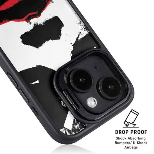 DC Comics The Joker Dark Knight Poster Art iPhone 15 Plus Kickstand Case