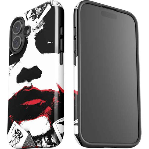 DC Comics The Joker Dark Knight Poster Art iPhone 16 Impact Case