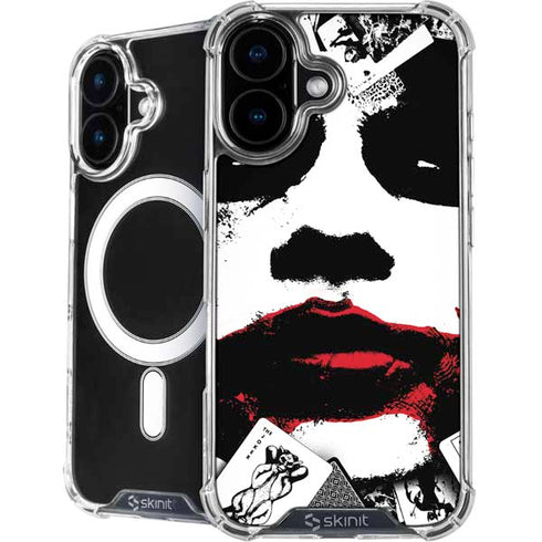 DC Comics The Joker Dark Knight Poster Art iPhone 16 Plus MagSafe Case