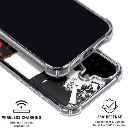 DC Comics The Joker Dark Knight Poster Art iPhone 16 Plus MagSafe Case