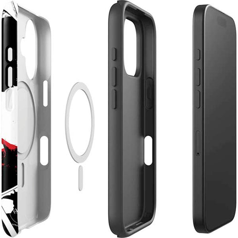 DC Comics The Joker Dark Knight Poster Art iPhone 16 Plus Magsafe Impact Case