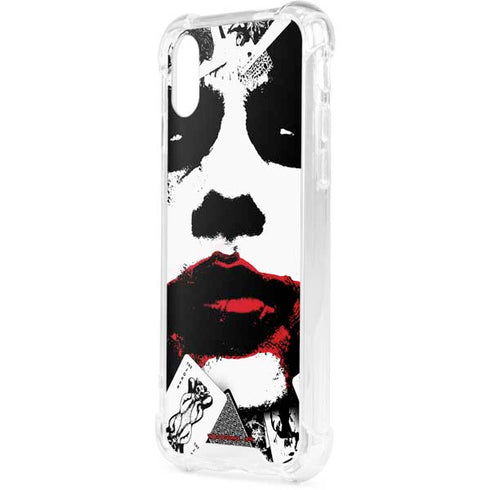 DC Comics The Joker Dark Knight Poster Art iPhone XS Clear Case
