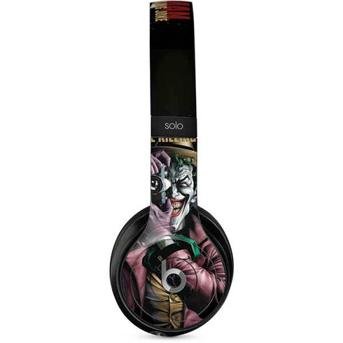 DC Comics The Joker Killing Joke Cover Art by Brian Bolland Beats Solo 2 Wired Skin