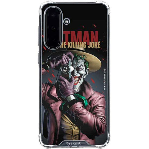 DC Comics The Joker Killing Joke Cover Art by Brian Bolland Galaxy A36 5G Clear Case